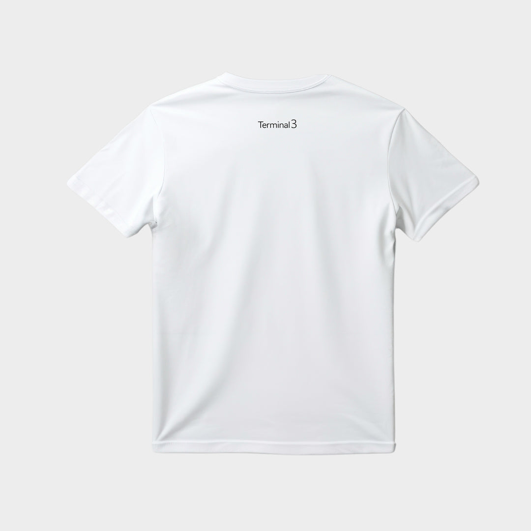 3House Terminal3 T-Shirts -White-